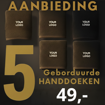 compare product Geborduurde Hankddoeken 5x