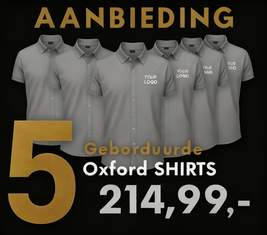 Geborduurde Oxford Shirt 5x